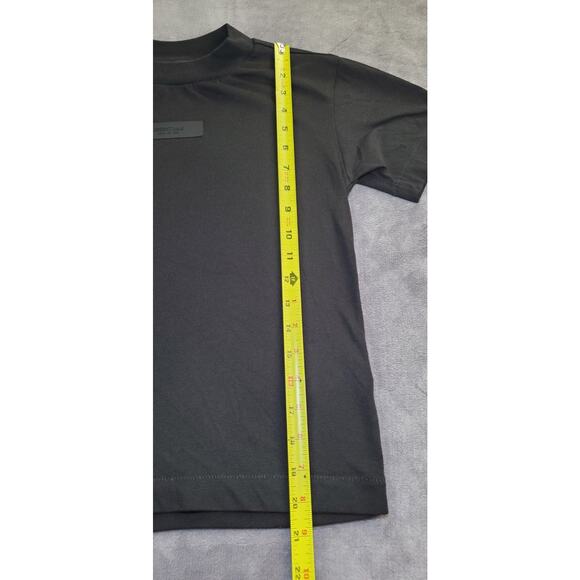Fear of God Essentials Sz XXS Dark Black Short Sleeve Women’s T-Shirt C11-14 - Picture 2 of 8